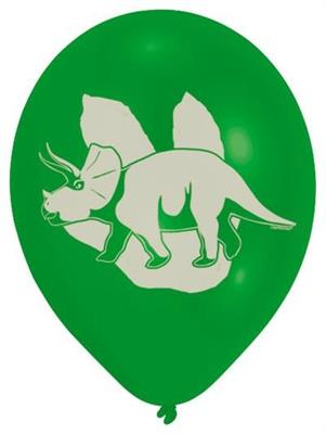 PALLONCINI 11INCH PREHISTORIC PARTY 6PZ