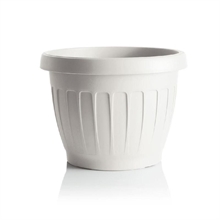 VASO TERRA BIANCO 40CM