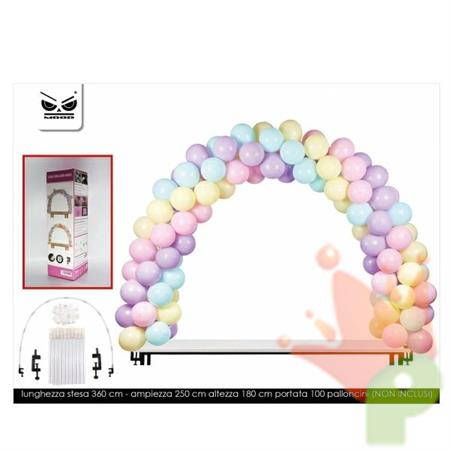 STRUTTURA ARCO PALLONCINI 360CM