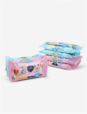 SALVIETTE IMBEVUTE BABY CADDLES 4PZ