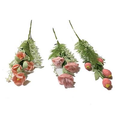 MAZZO FIORI IN FOAM 61CM ROSA