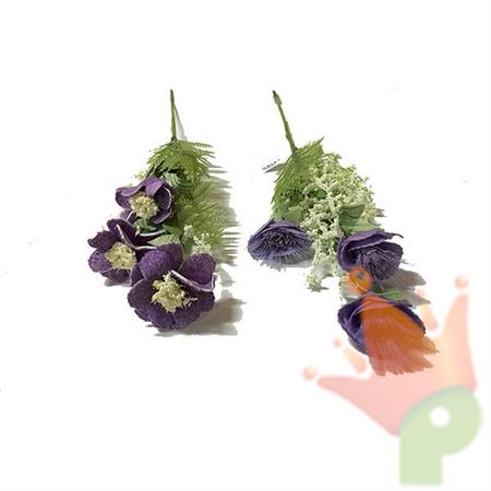 MAZZO FIORI IN FOAM LILLA 61CM