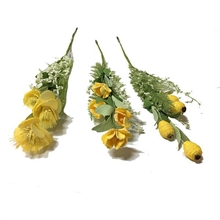 MAZZO FIORI IN FOAM GIALLO 61CM