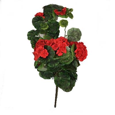 MAZZO GERANIO 33X70CM ROSSO