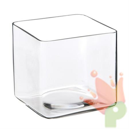 CUBO VETRO H. 12X12X12CM