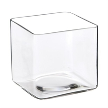 CUBO VETRO H. 12X12X12CM