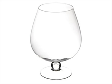 COPPA COGNAC VETRO H. 36,5 D. 27,5CM