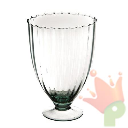 VASO VETRO OTIICO H. 17,5CM D. 12CM