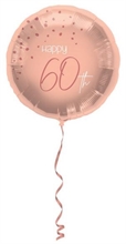 PALLONCINO MYLAR 18INCH 45CM ELEGANT LUSH BLUSH 60