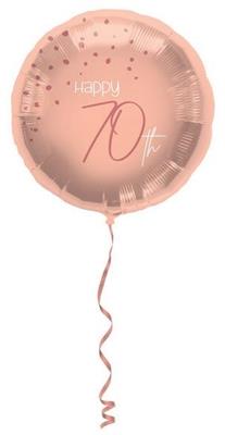 PALLONCINO MYLAR 18INCH 45CM ELEGANT LUSH BLUSH 70