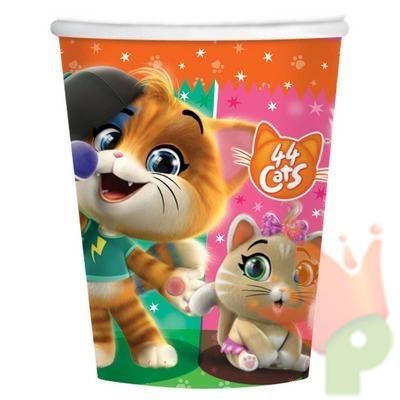BICCHIERI 250ML 44 GATTI 8PZ