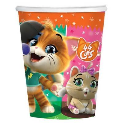 BICCHIERI 250ML 44 GATTI 8PZ
