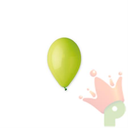 PALLONCINI 10INCH - 26CM VERDE ACIDO 25PZ