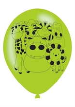 PALLONCINI 9INCH 22,8CM JUNGLE ANIMALS 6PZ