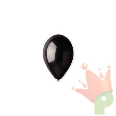 PALLONCINI 10INCH - 26CM NERO 25PZ