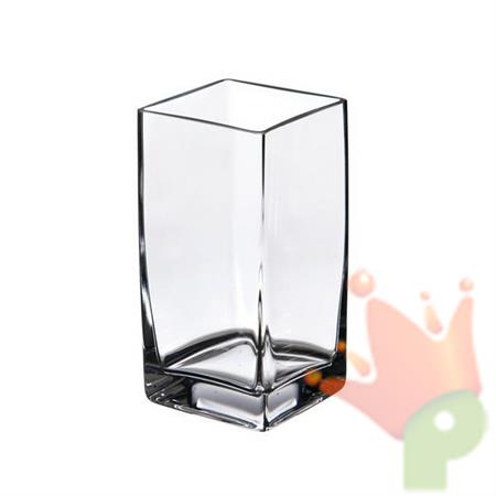 VASO QUADRATO VETRO 19X10X10CM