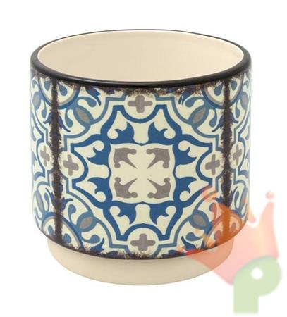 VASO CERAMICA MAIOLICA 12,3X12,5X12,5CM