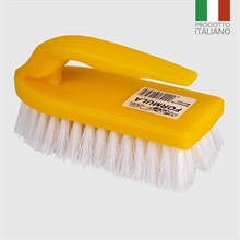 SPAZZOLA BUCATO CON MANICHETTO