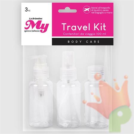 KIT BAGNO TRAVEL 3PZ