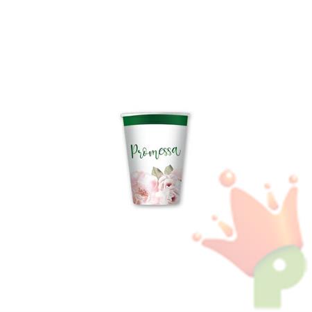 BICCHIERI 80CC PROMESSA FLORAL 8PZ