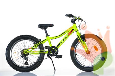BICICLETTA 20 BOY PLUS GIALLO
