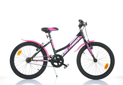 BICICLETTA 20 MTB GIRL NERA SENZA CAMBIO