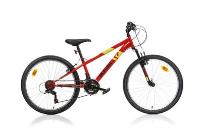 BICICLETTA 24 UOMO ROSSO AURELIA