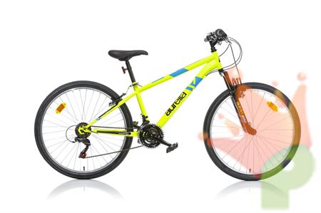 BICICLETTA 26 UOMO GIALLA AURELIA