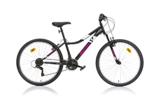 BICICLETTA 26 DONNA NERO AURELIA