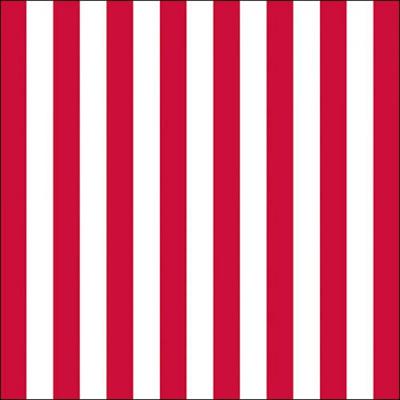 TOVAGLIOLI 33X33 3V STRIPES RED 20PZ