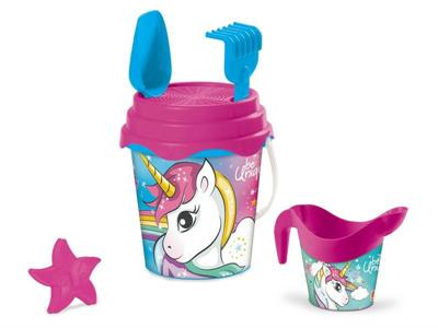 SET SECCHIELLO + PALETTE FORMINE E INNAFFIATOIO UNICORN
