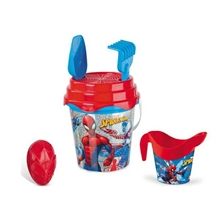 SET SECCHIELLO + PALETTE FORMINE E INNAFFIATOIO SPIDERMAN