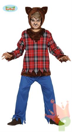 COSTUME LUPO SCOZZESE BAMBINO TG. 5-6 ANNI C5