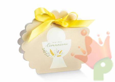 SCATOLINA 5,8X4X8,5CM HOLY SPRIN COMUNIONE 10PZ