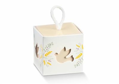 SCATOLINA 5X5X5CM HOLY SPRIN COMUNIONE 10PZ