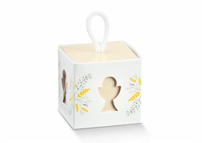 SCATOLINA 5X5X5CM HOLY SPRIN COMUNIONE 10PZ