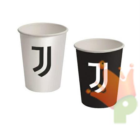BICCHIERI CARTA 266ML JUVENTUS 8PZ
