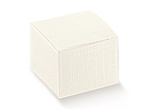 SCATOLA PIEGHEVOLE 140X140X80 SETA BIANCA 10PZ