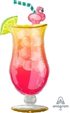 PALLONCINO SUPERSHAPE LET'S FLAMINGLE TROPICAL DRINK