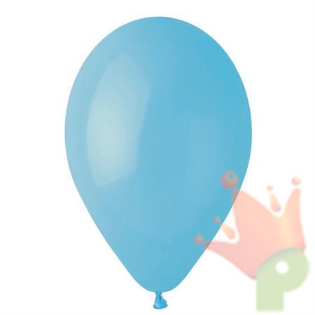 PALLONCINI 10INCH - 26CM CELESTE BABY 25PZ