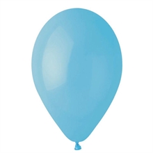 PALLONCINI 10INCH - 26CM CELESTE BABY 25PZ