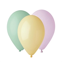 PALLONCINI 10INCH - 26CM SOFT RAINBOW MIX 25PZ
