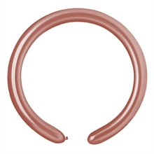 PALLONCINI MODELLABILI 2INCH 5CM ROSE GOLD METAL 100PZ