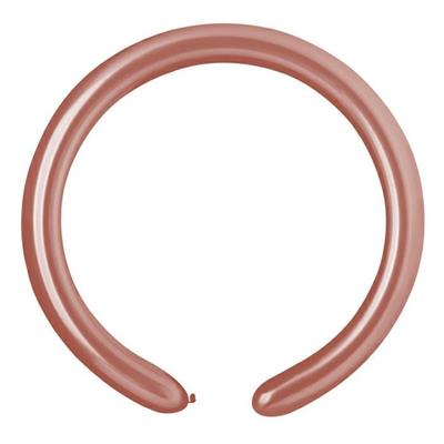 PALLONCINI MODELLABILI 2INCH 5CM ROSE GOLD METAL 100PZ