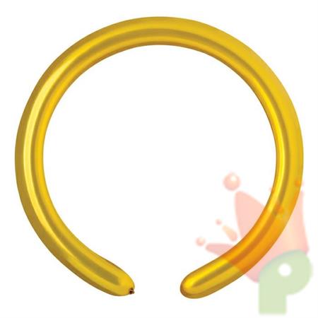 PALLONCINI MODELLABILI 2INCH 5CM ORO METAL 100PZ