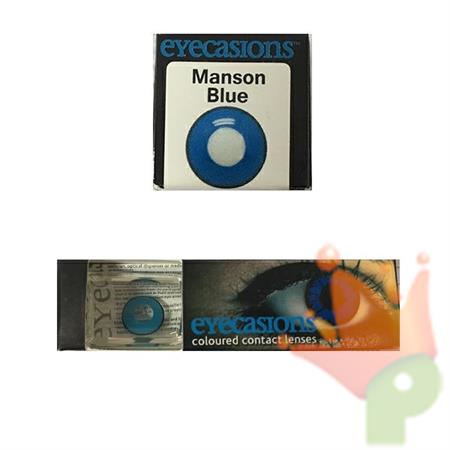LENTI A CONTATTO MENSILI MANSON BLUE
