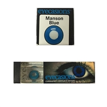 LENTI A CONTATTO MENSILI MANSON BLUE