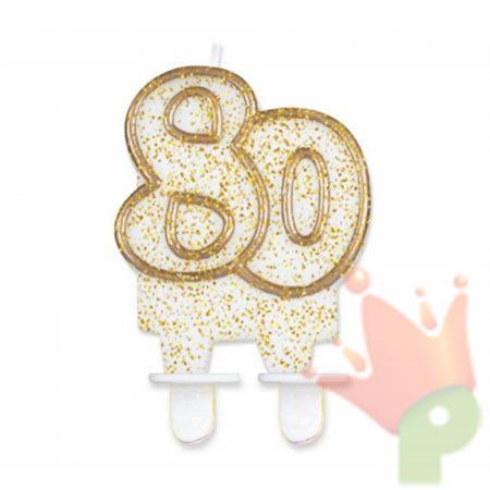 CANDELA ORO 80 ANNI