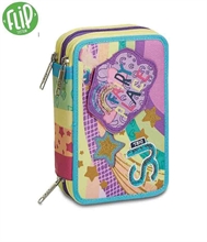 ASTUCCIO 3ZIP SJ GANG MULTICOLOR