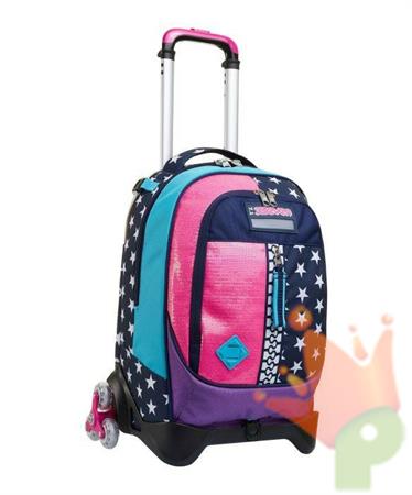 ZAINO TROLLEY JACK-3WD SEVEN PINKIN